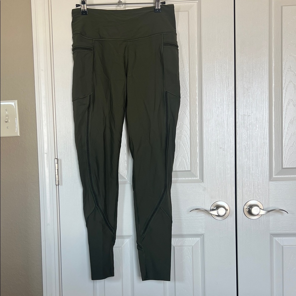 Victoria sport total knockout tight in olive green